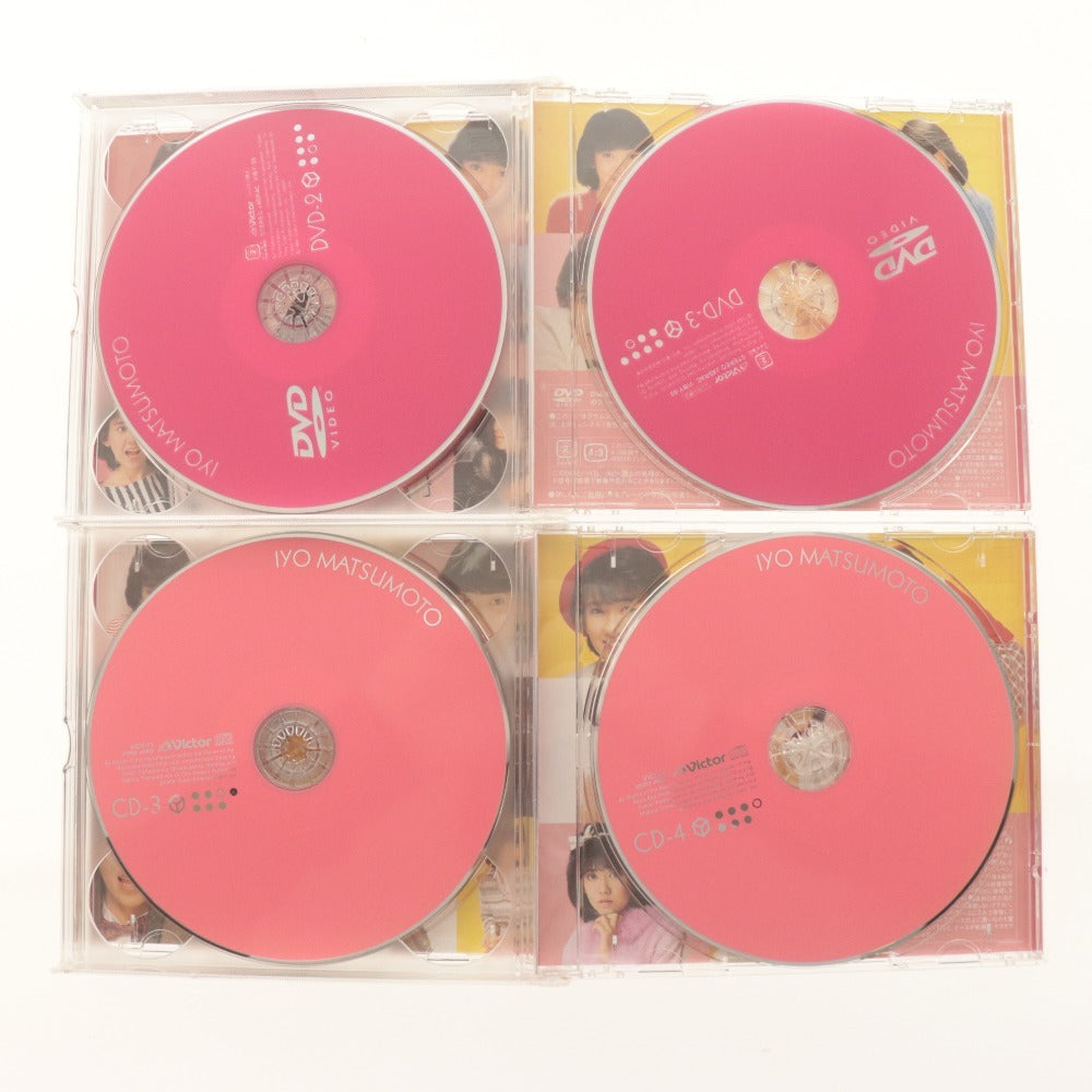 ■ 松本伊代 BOX 4CD/3DVD 初回限定盤8cmCD付き(未開封) VIZL-109 Victor 初回限定生産品 付属品付き