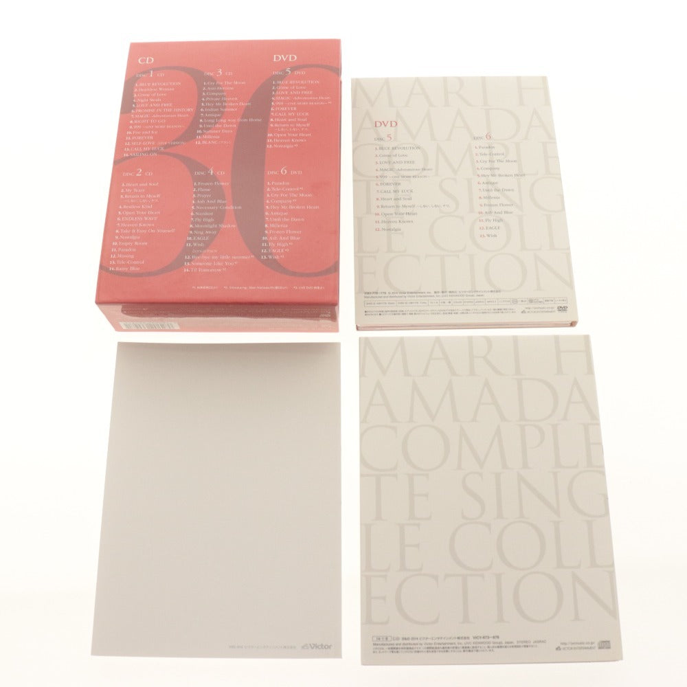 ■ 浜田麻里 4CD+2DVD 30th ANNIVERSARY MARI HAMADA ～ COMPLETE SINGLE COLLECTION ～ 初回生産限定盤 ビクター 付属品付き