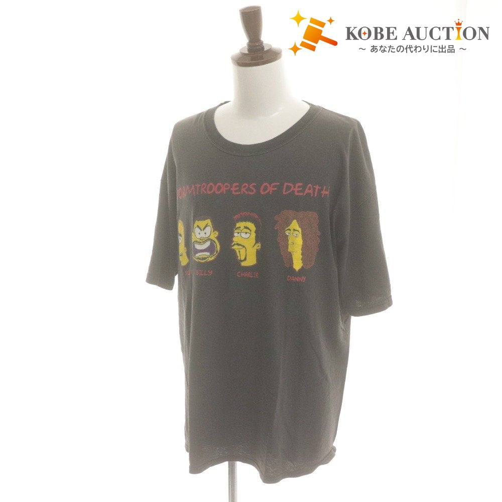 ■ S.O.D. Stormtroopers of Death Tシャツ 半袖 トップス シンプソンズ パロディ ヴィンテージ 90‘S メンズ XL ブラック系
