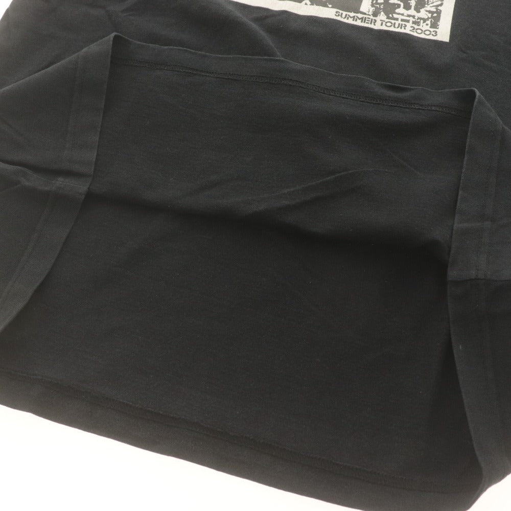 ■ NEIGHBORHOOD ネイバーフッド Tシャツ 半袖 トップス SUMMER TOUR 2003 プリント コットン メンズ L ブラック