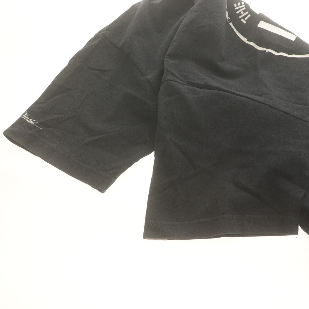 ■ NEIGHBORHOOD ネイバーフッド Tシャツ 半袖 トップス SUMMER TOUR 2003 プリント コットン メンズ L ブラック