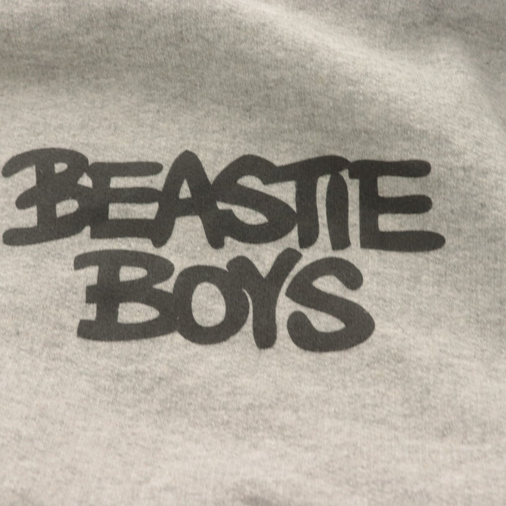 ■ BEASTIE BOYS ビースティ ボーイズ パーカー 長袖 トップス フーディ メンズ レディース ライトグレー