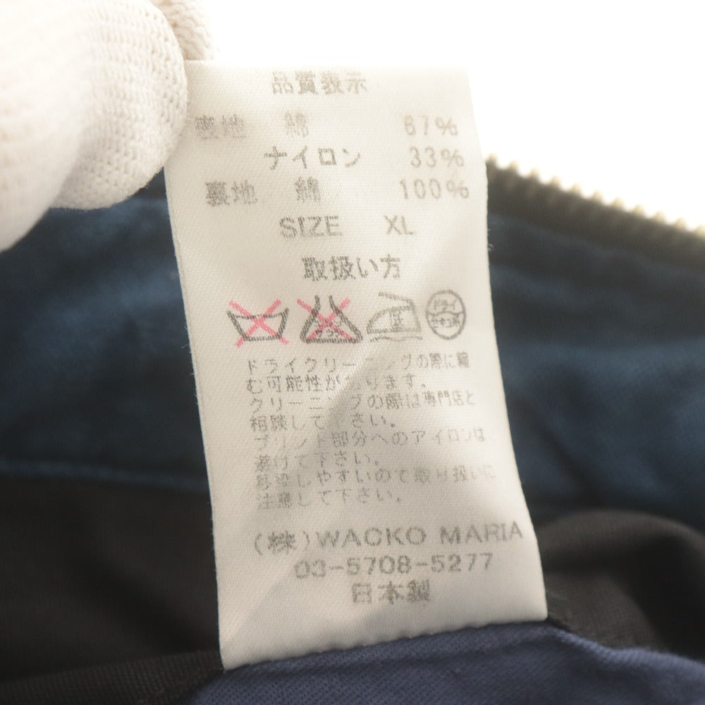 ■ WACKO MARIA ワコマリア MA-1 フライトジャケット 長袖 アウター FUNK メンズ XL ブラック