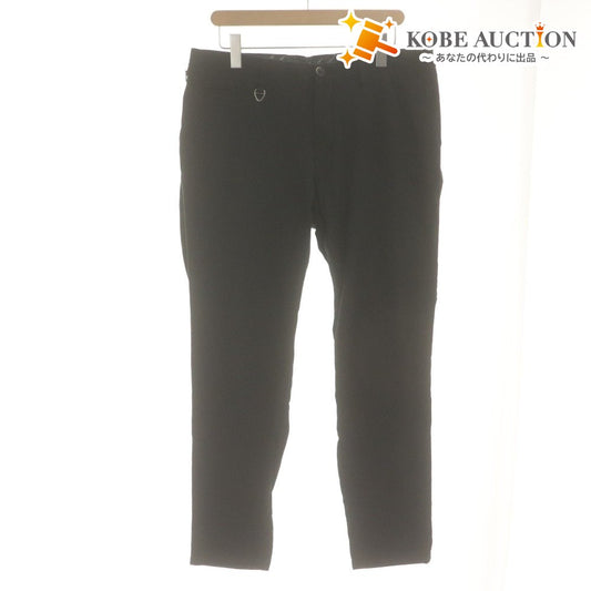 ■ SOLIDO Slacks Easy Pants Bottoms Cotton Men's 05 (Equivalent to XXL) Black