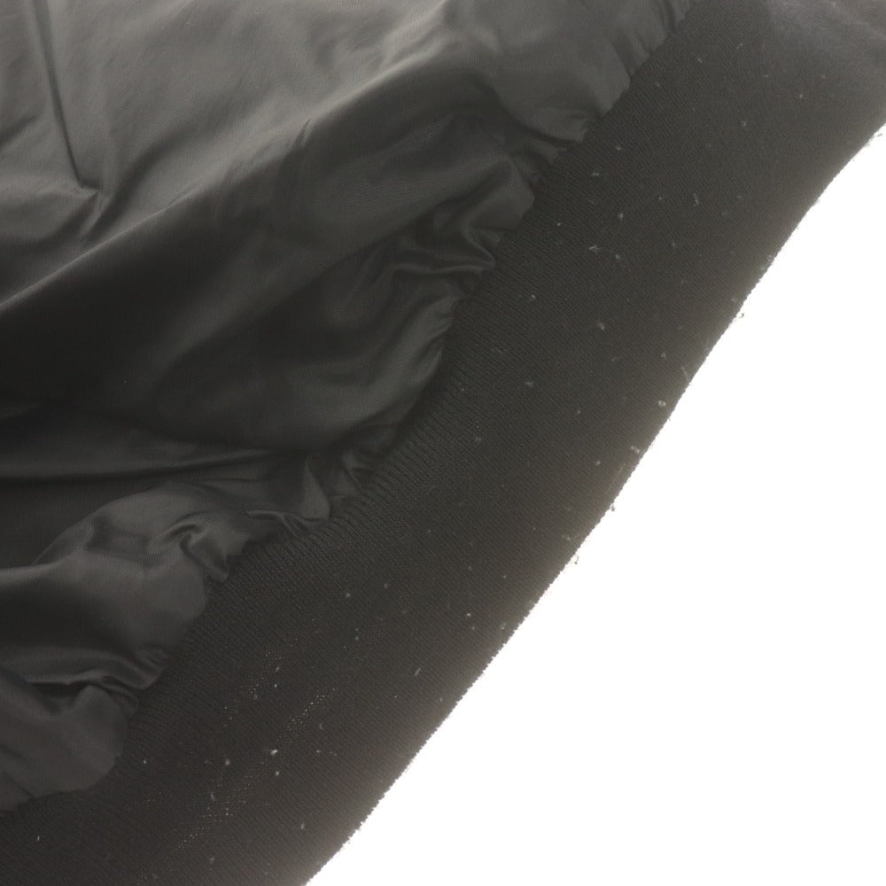 ■ DeLONG デロング スタジアムジャンパー スタジャン 長袖 アウター 袖レザー ヴィンテージ メンズ 3XL LONG ブラック