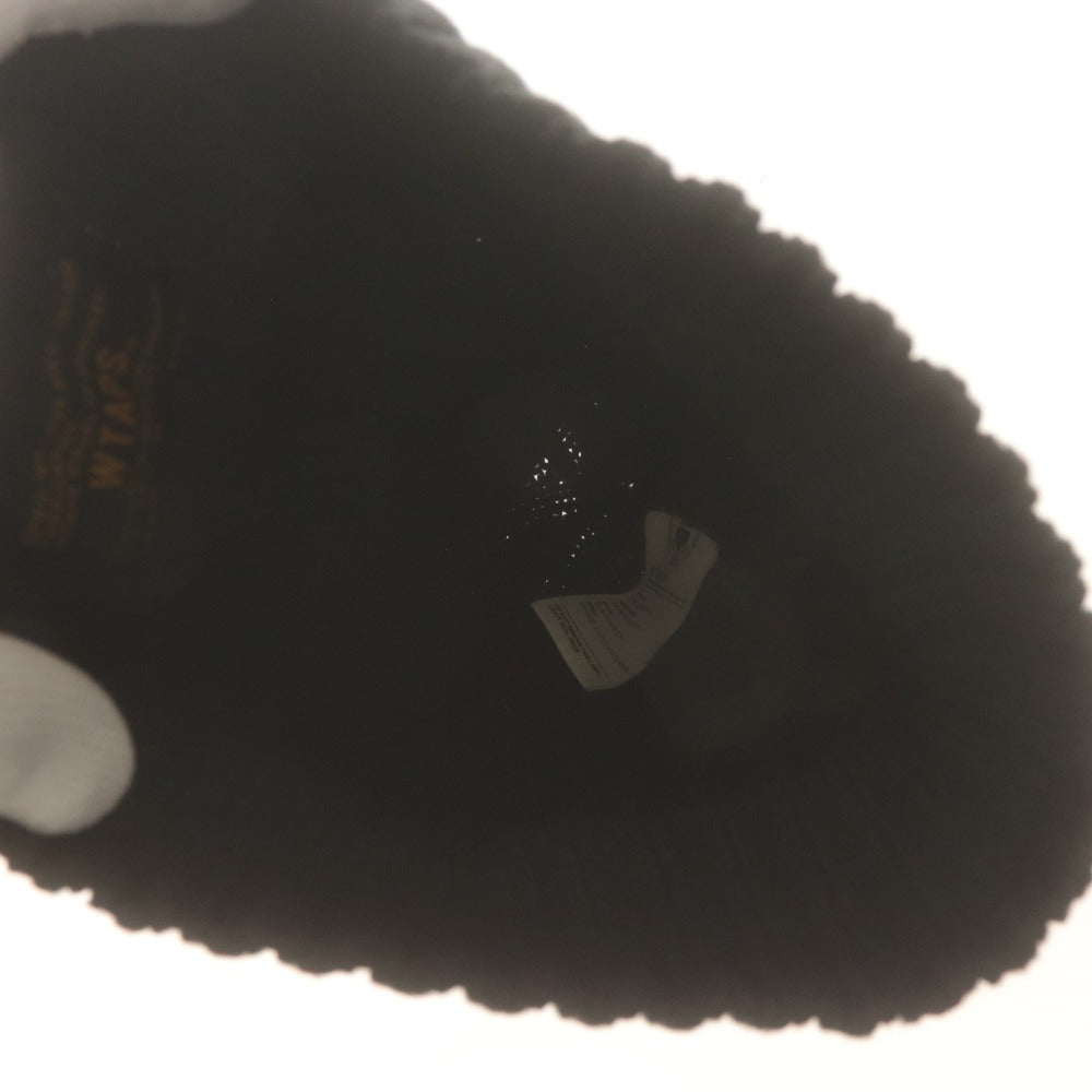 ■ WTAPS ダブルタップス ニットキャップ ニット帽 ビーニー 帽子パッチ COOLMAX メンズ F ブラック
