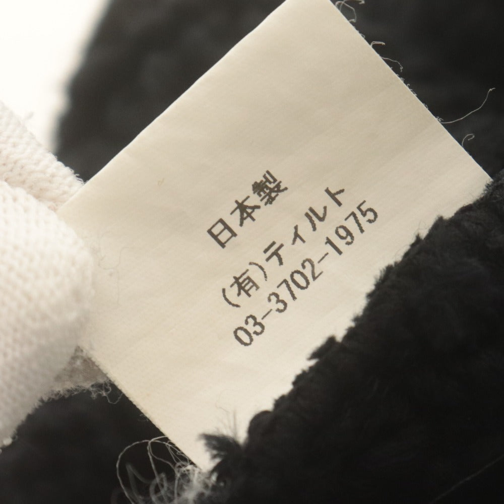■ GOODENOUGH グッドイナフ ニット帽 ビーニー 帽子 フィッシャーマン ニットキャップ Gタグ 日本製 ヴィンテージ メンズ ブラック