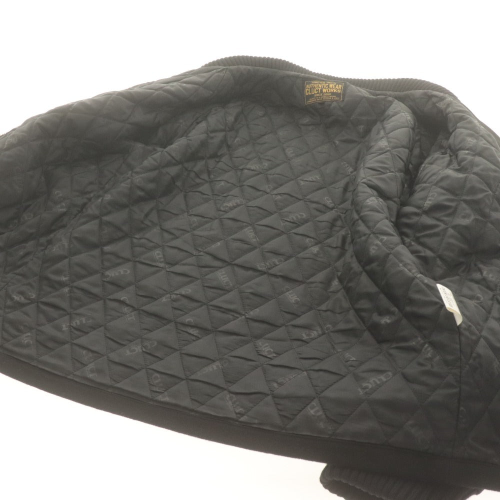 ■ CLUCT クラクト ジャケット 長袖 アウター ファラオジャケット ウール混 メンズ XL ブラック