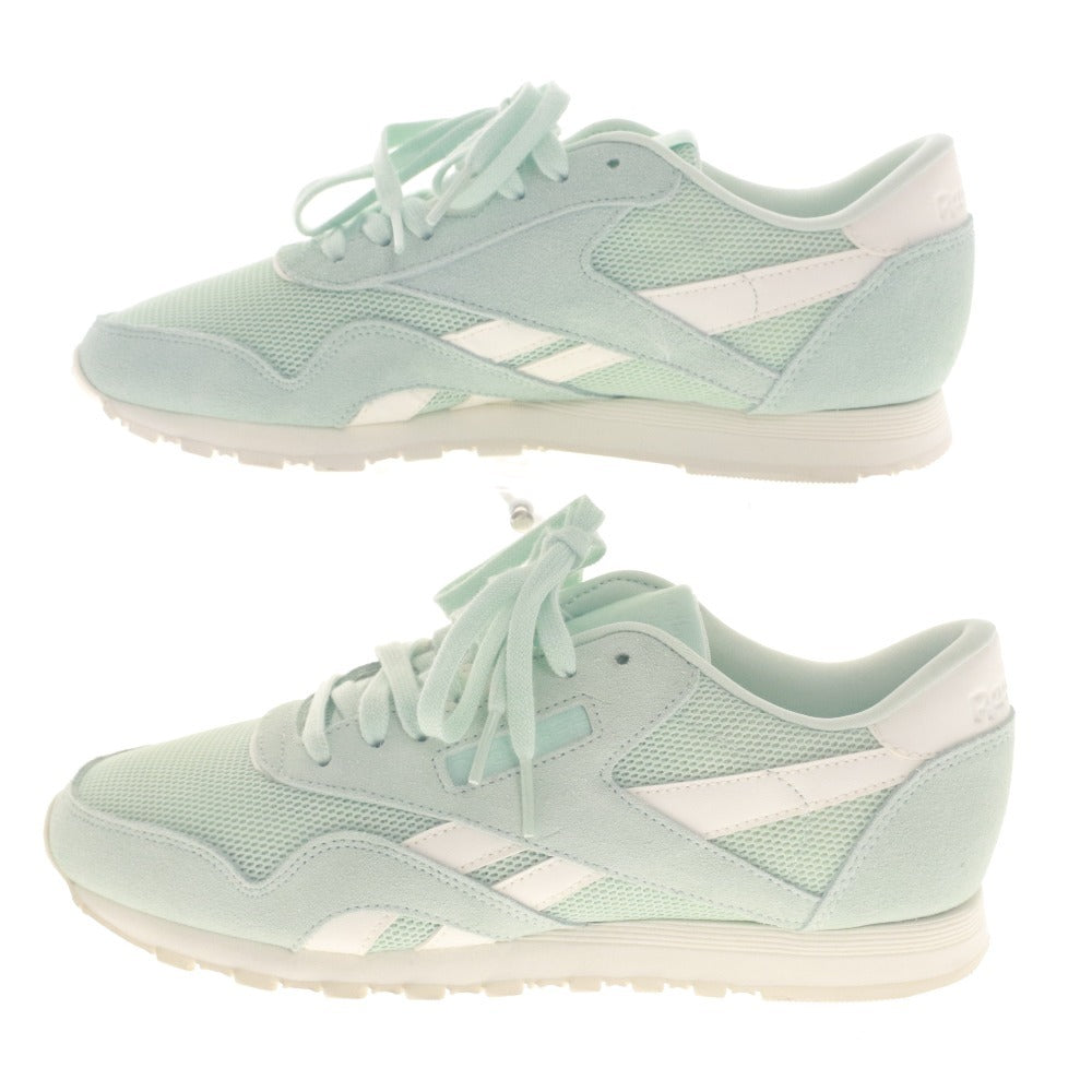■ リーボック Reebok スニーカー シューズ CN0110 靴 クラシック ナイロンメッシュ メンズ 26.0cm ミントグリーン 箱付き