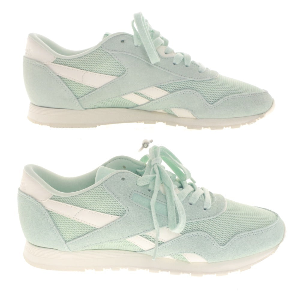 ■ リーボック Reebok スニーカー シューズ CN0110 靴 クラシック ナイロンメッシュ メンズ 26.0cm ミントグリーン 箱付き