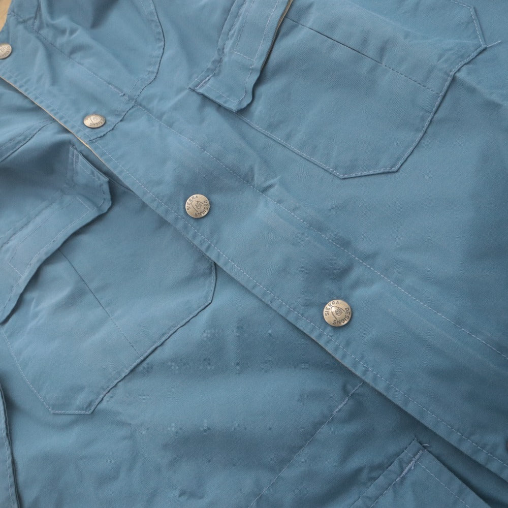 ■ SIERRA DESIGNS Sierra Designs Jacket Coat Outerwear Zipper Button Hood Men's Women's M Blue/Navy