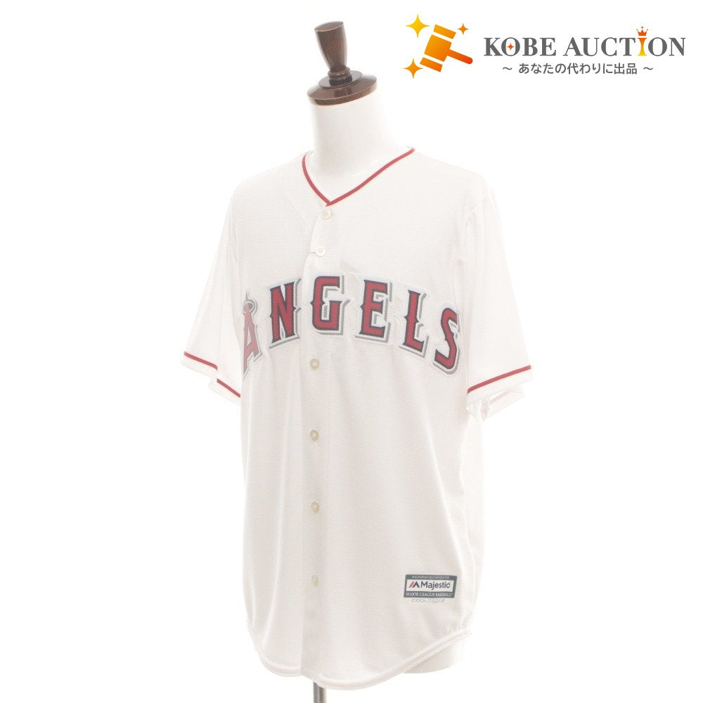 ■ Majestic Baseball Uniform Los Angeles Angels 17 OHTANI MLB Official Men's Women's M White Tagged Unused