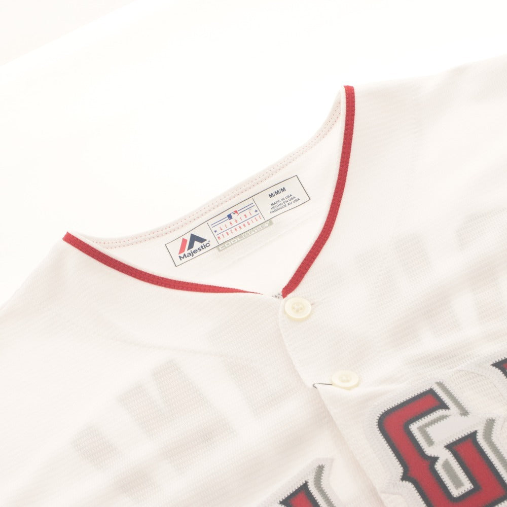 ■ Majestic Baseball Uniform Los Angeles Angels 17 OHTANI MLB Official Men's Women's M White Tagged Unused