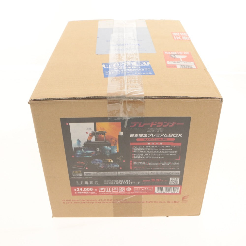 ■ Blade Runner 2049 Japan Exclusive Premium Box Limited to 3000 Sets - Discs, SteelBook, Deckard Blaster Replica, etc., with Box