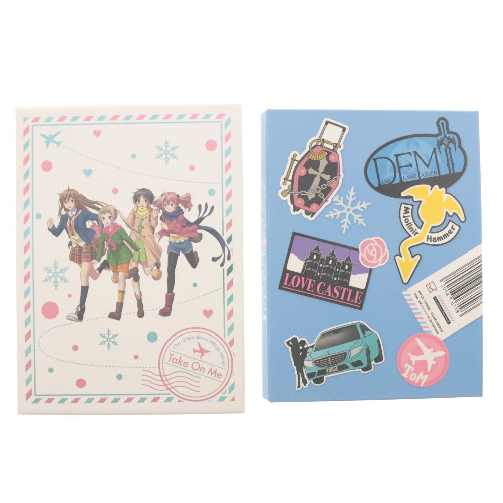 ■ Love, Chunibyo & Other Delusions! Blu-ray Official Setting Document Collection Clear Poster 3-Piece Set Bundle Take On Me Kyoto Animation