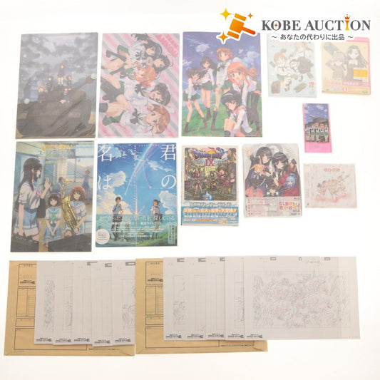 ■ Anime Merchandise Lot: Girls und Panzer, KonoSuba, Sound! Euphonium, Your Name., Tamayura, etc.