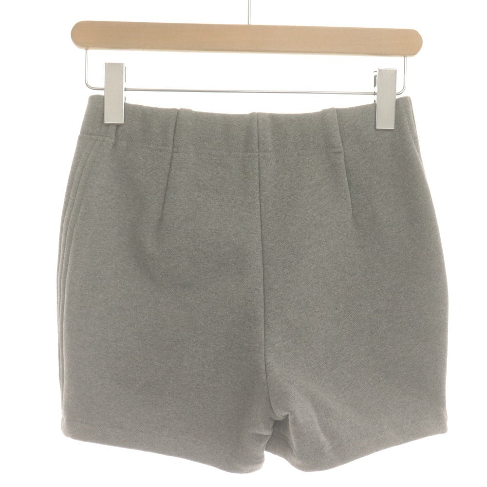 ■ CLANE/クラネ スウェットパンツ ショート ボトムス SLIM SHORT SWEAT PANTS 10110-7063 レディース 1 (M相当) グレー タグ付き 未使用
