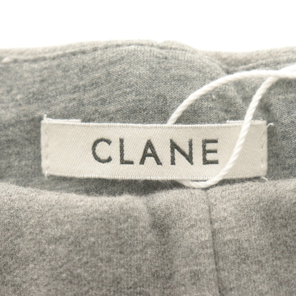 ■ CLANE/クラネ スウェットパンツ ショート ボトムス SLIM SHORT SWEAT PANTS 10110-7063 レディース 1 (M相当) グレー タグ付き 未使用