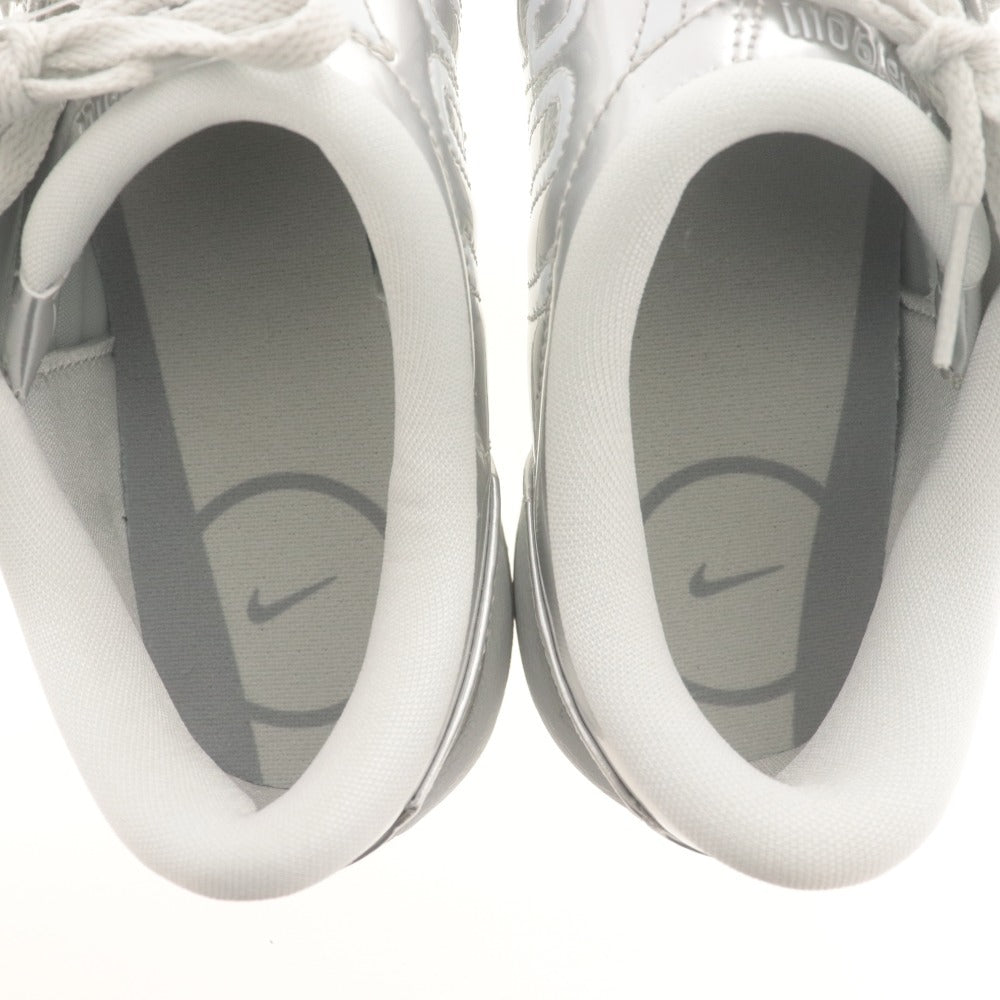 ■ NIKE ナイキ スニーカー シューズ 靴 WMNS NIKE T90 ウィメンズ レディース 24.5cm シルバー ホワイト 白 箱/タグ付き未使用