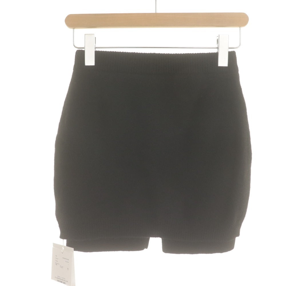 ■ CLANE クラネ キュロットスカート ショートパンツ ボトムス ミニ レディース 1 (M相当) 黒 ブラック タグ付き 未使用