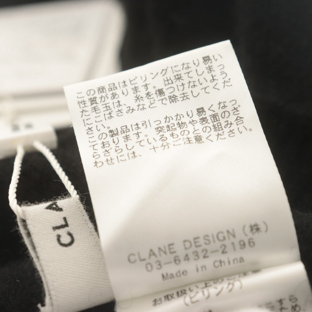 ■ CLANE クラネ キュロットスカート ショートパンツ ボトムス ミニ レディース 1 (M相当) 黒 ブラック タグ付き 未使用