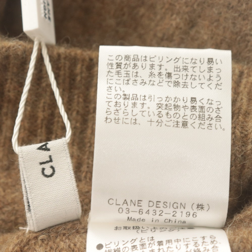 ■ CLANE クラネ キュロットスカート ショートパンツ ボトムス ミニ レディース 1 (M相当) ライトブラウン タグ付き 未使用