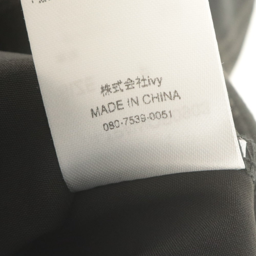 ■ トリートユアセルフ キャロットスカート ショートパンツ ボトムス 学生制服風 チェック レディース F(M) ダークグレー系 タグ付 未使用