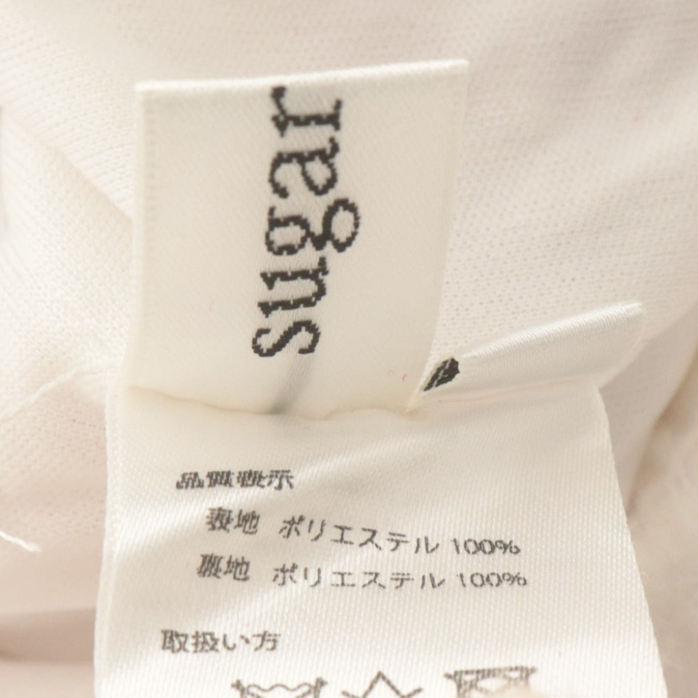 ■ sugar nine サンタコスプレ ハーフシャツ ミニスカート セットアップ 半袖トップス ギンガム柄 レディース M 赤白 付属品タグ付 未使用