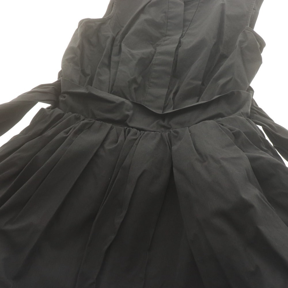 ■ SNIDEL タックミニワンピース 20周年限定 ノースリーブ トップス SWFO252162 レディース 0 (S相当) 黒 ブラック タグ付き 未使用