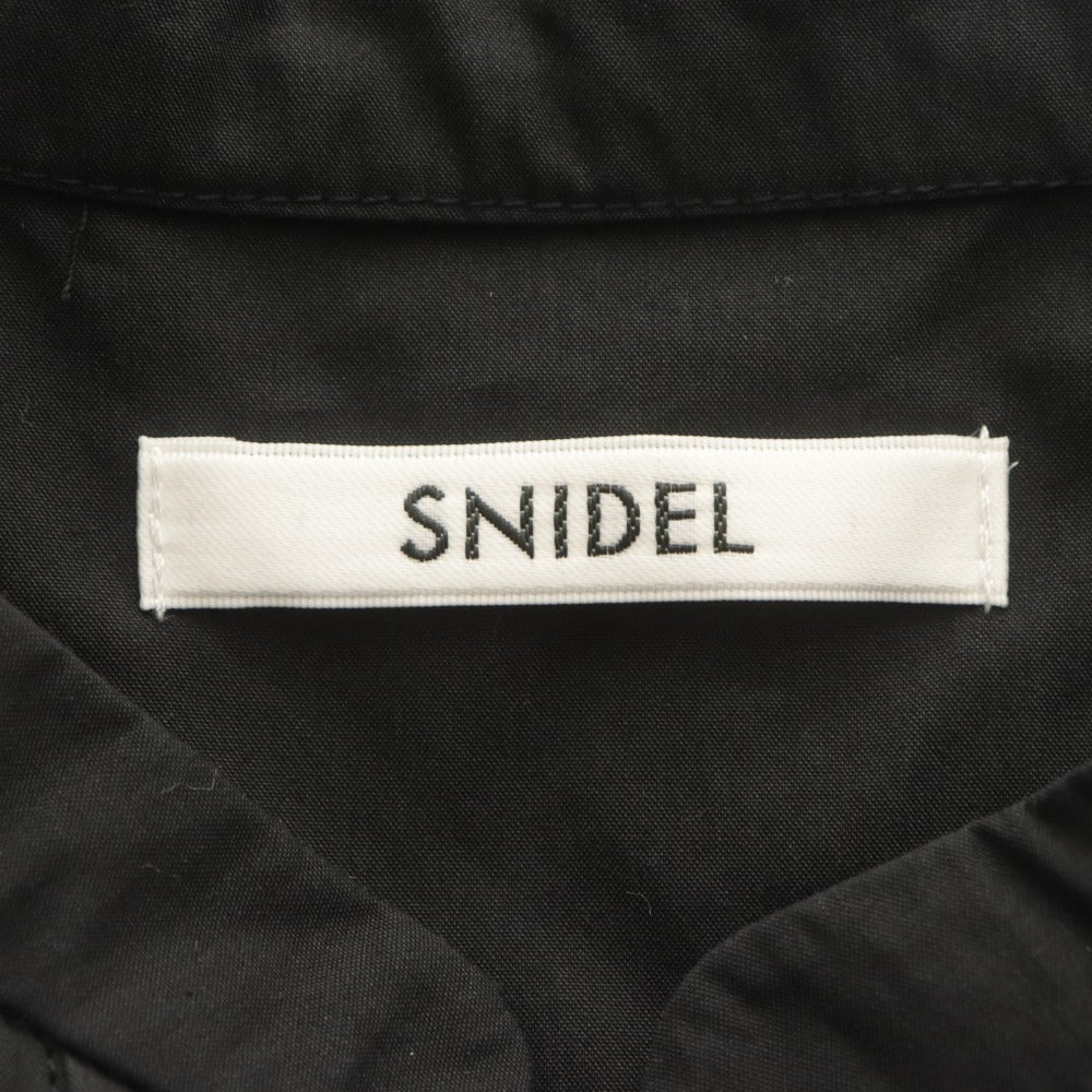 ■ SNIDEL タックミニワンピース 20周年限定 ノースリーブ トップス SWFO252162 レディース 0 (S相当) 黒 ブラック タグ付き 未使用