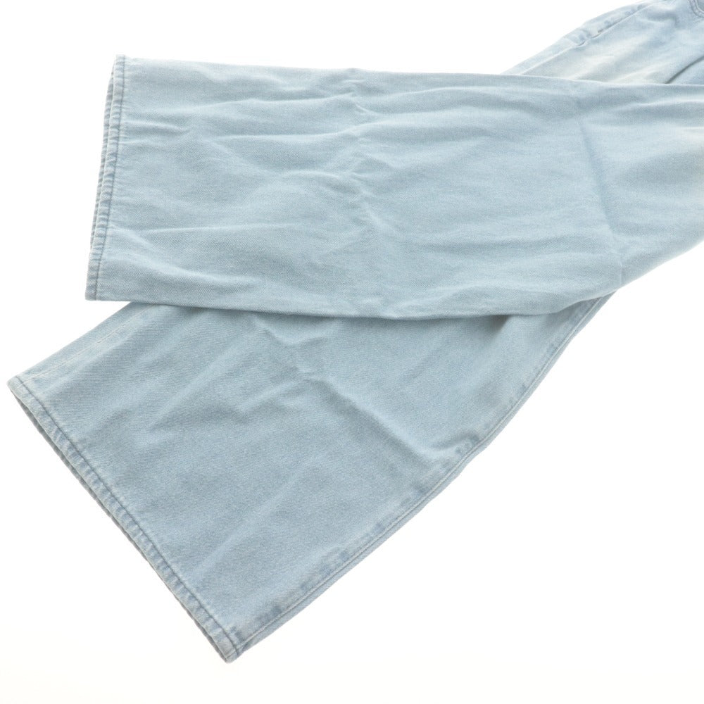 ■ SNIDEL スナイデル パンツ Sustainaスカートライクデニム ジーンズ ボトムス レディース 0 (XS～S相当) ライトブルー タグ付き 未使用