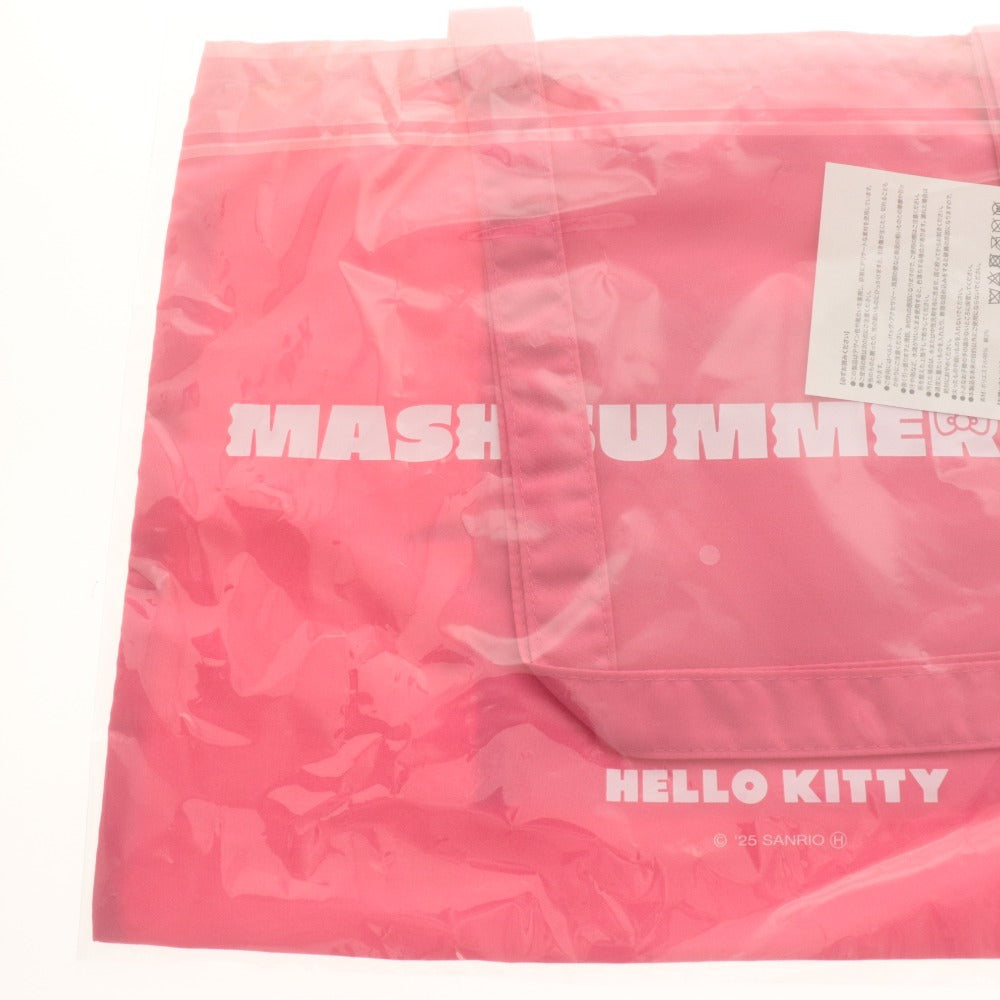 ■ MASH STORE限定 ハローキティ トートバッグ 2点セット まとめ売り ハンド レディース 子供 ノベルティ 赤 ピンク 日焼け 未開封 未使用