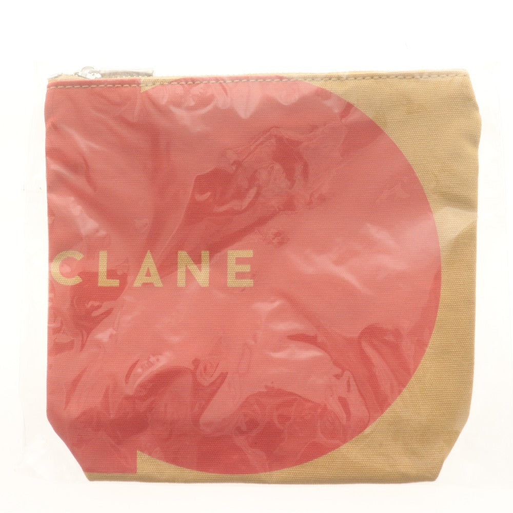 ■ CLANE クラネ ポーチ 2点セット まとめ売り 横浜店限定 オープン記念ノベルティ 小物入れ レディース 赤 ゴールド 未開封 未使用