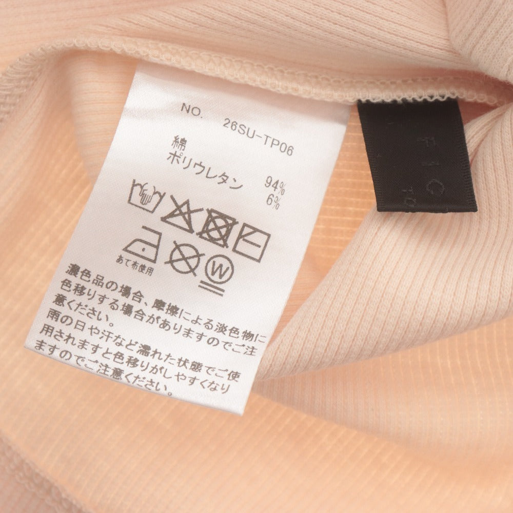 ■ フィクショントーキョー FICTION TOKYO タンクトップ トップス レース レディース フリー ライトベージュ BabyPink タグ付き 未使用