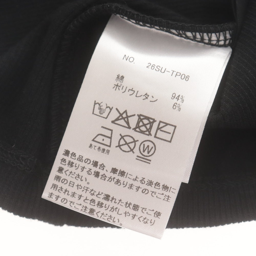 ■ フィクショントーキョー FICTION TOKYO タンクトップ トップス レース レディース フリー ブラック タグ付き 未使用