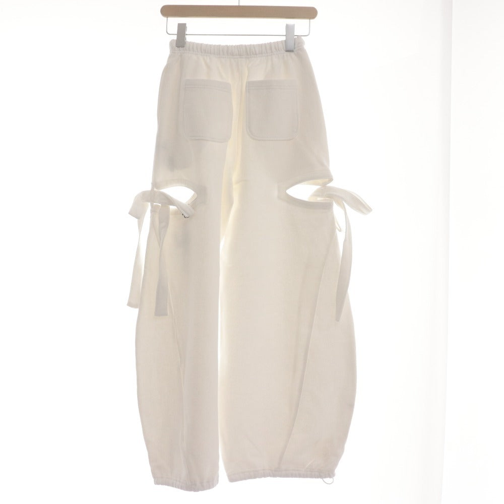 ■ FICTION TOKYO Pants Side-Cut Sweatpants Bottoms Women's Free Size White Milk With Tags Unused