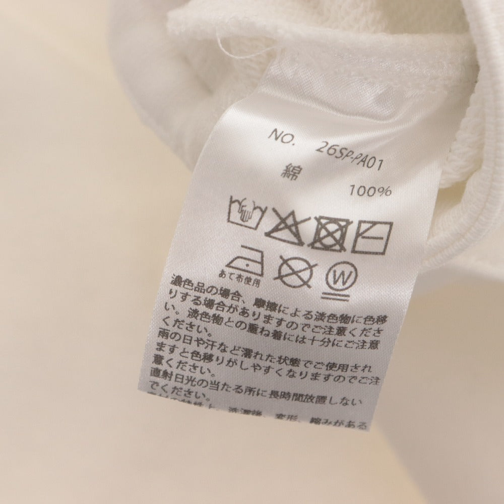 ■ FICTION TOKYO Pants Side-Cut Sweatpants Bottoms Women's Free Size White Milk With Tags Unused