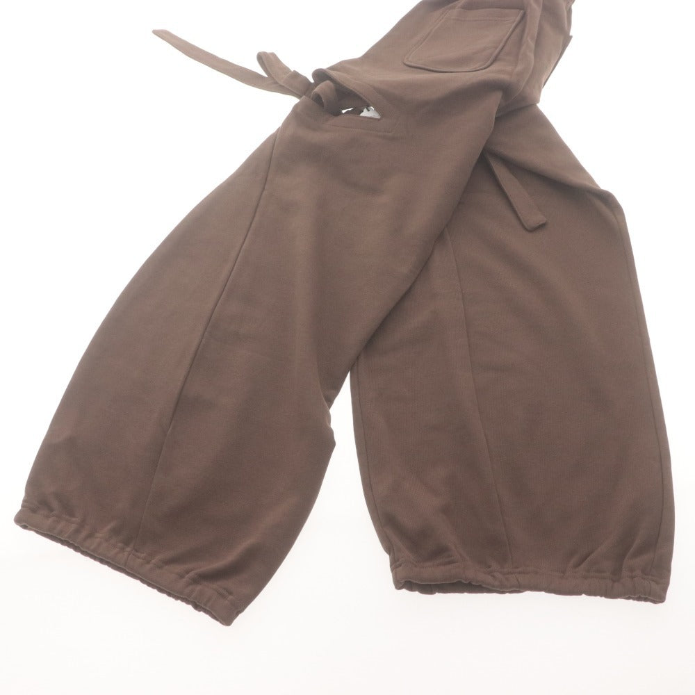 ■ FICTION TOKYO Side-Cut Sweatpants Bottoms Women's Free Size Brown With Tags Unused