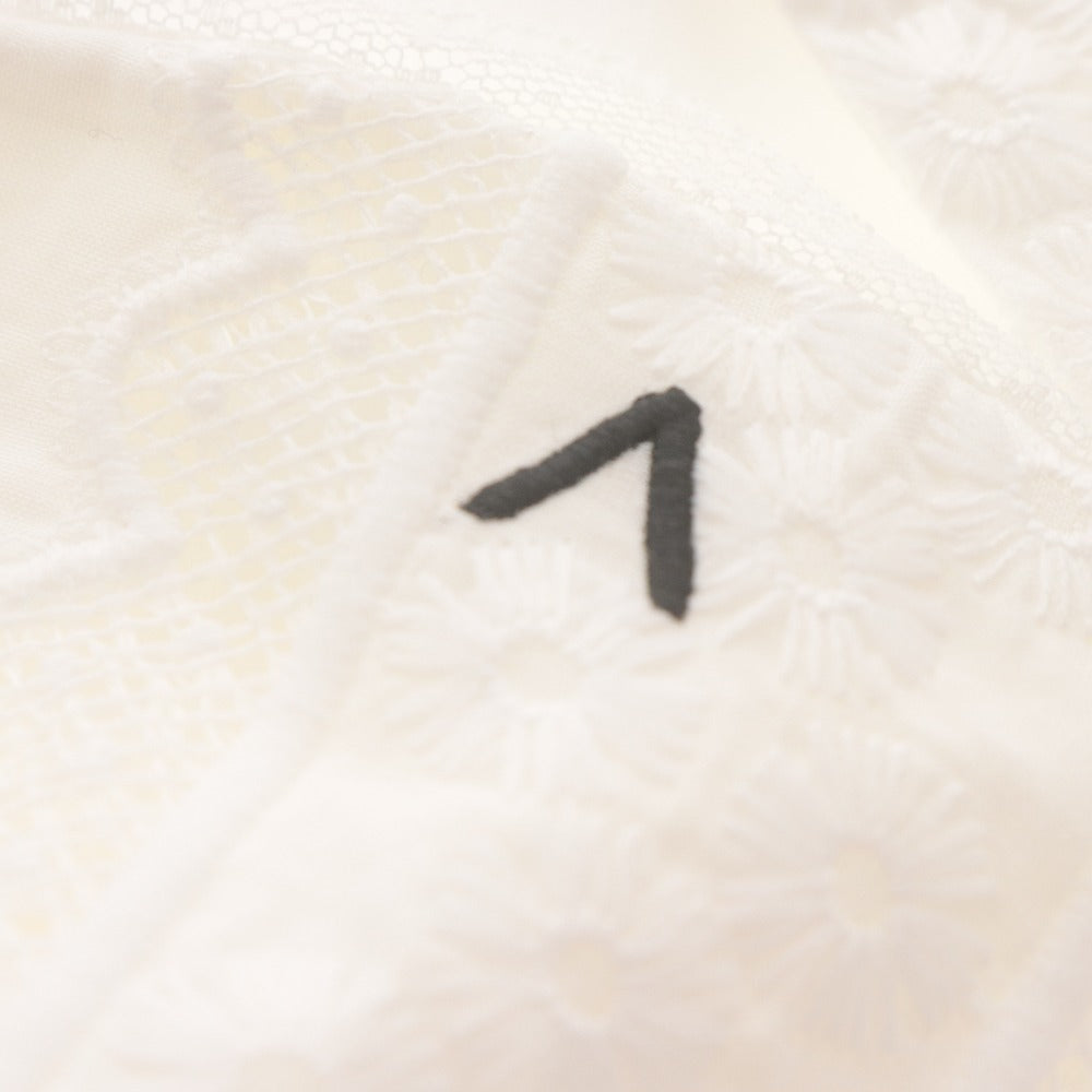■ ANDMARY Dress Sleeveless Mini Length Lace Ribbon Women's One Size White With Tags Unused