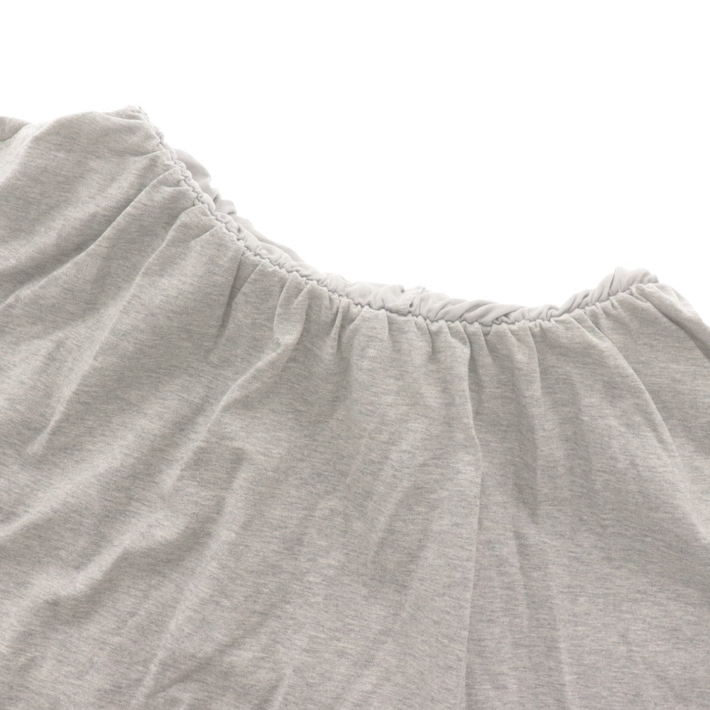 ■ YILON Three-Piece Hooded Cardigan, Camisole, Skirt Set, Women's Free Size, Light Gray, Unused