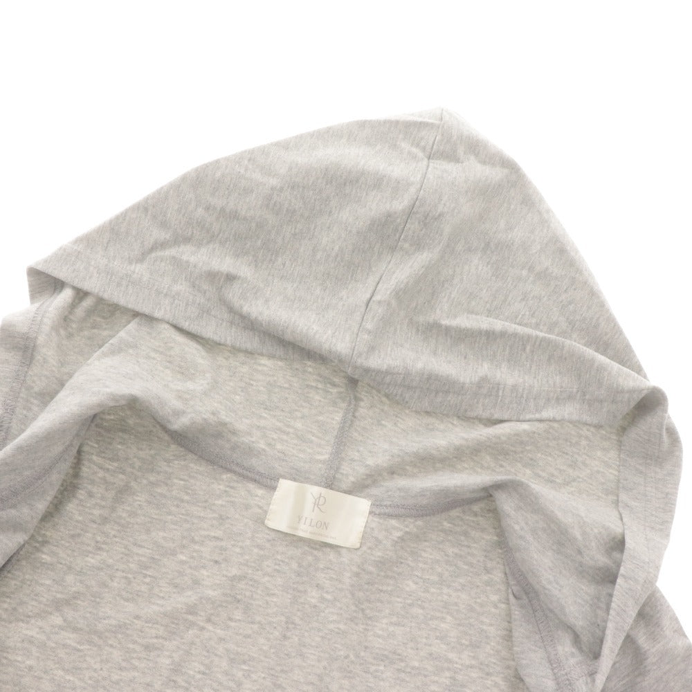 ■ YILON Three-Piece Hooded Cardigan, Camisole, Skirt Set, Women's Free Size, Light Gray, Unused