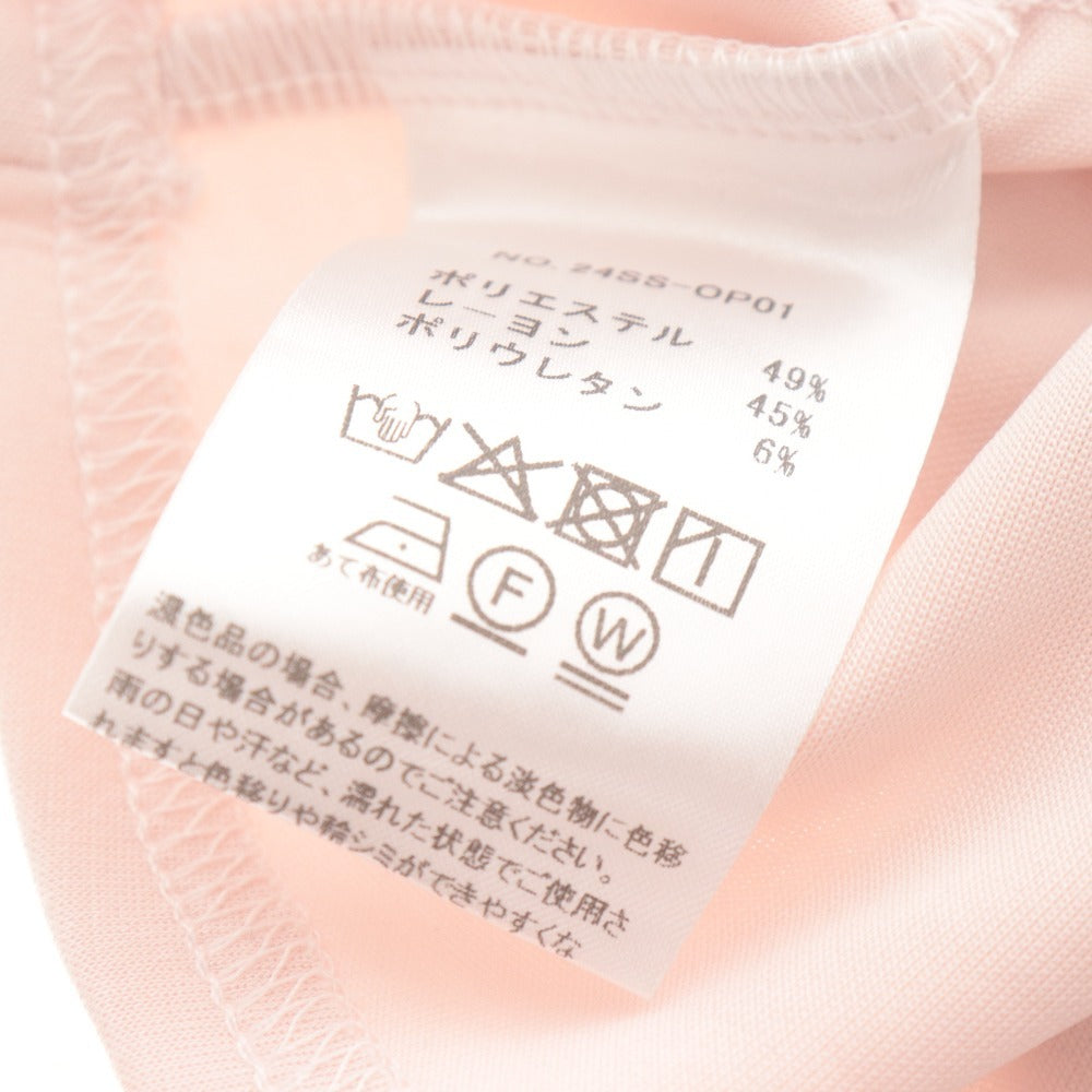 ■ フィクショントーキョー スリーピース フーディ キャミソール パンツ レディース フリー ピンクベージュ 付属品付き 未使用