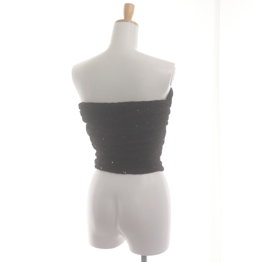 ■ YILON Top Innerwear Off-Shoulder Women's Free Size Black Unused With Innerwear
