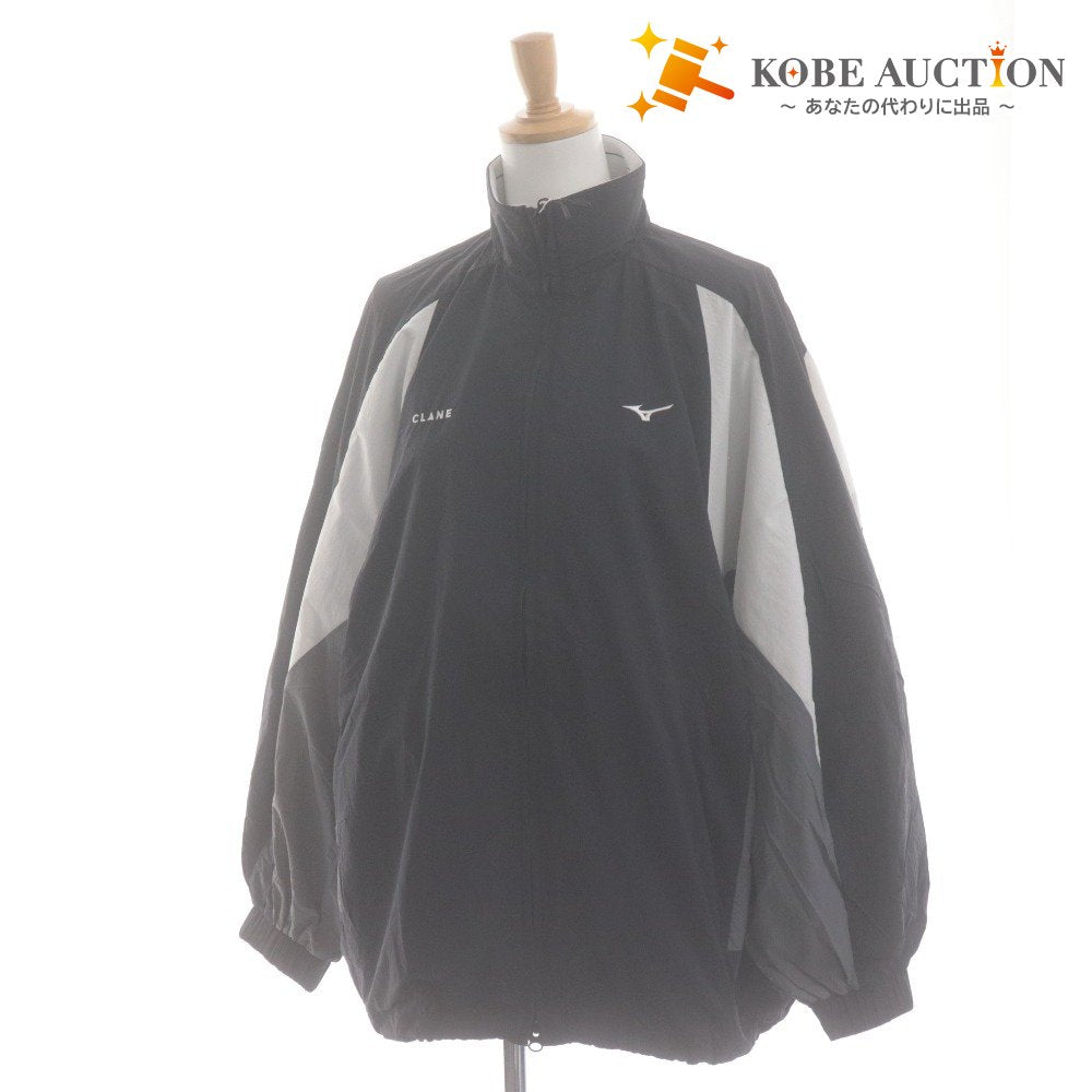 ■ CLANE × MIZUNO Blouson Jacket Long-Sleeve WATER REPELLENT TRACK Women's 1 Black Tagged Unused
