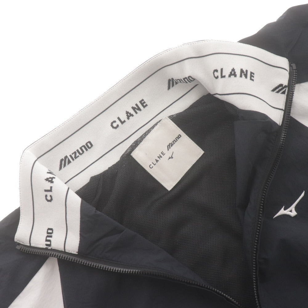 ■ CLANE × MIZUNO Blouson Jacket Long-Sleeve WATER REPELLENT TRACK Women's 1 Black Tagged Unused