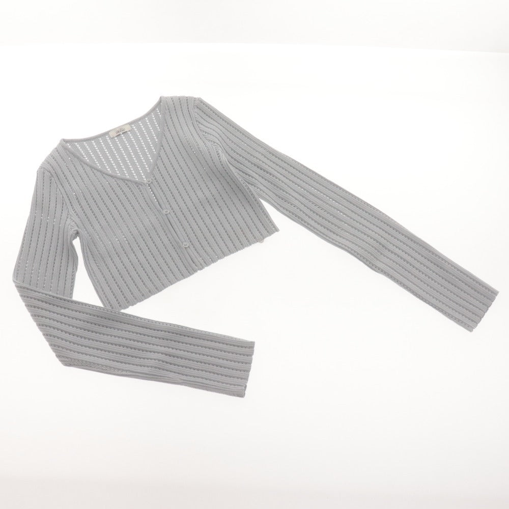 ■ YILON Set Ensemble Cardigan Dress Bear Top Women's Free Size Blue Green Gray Unused