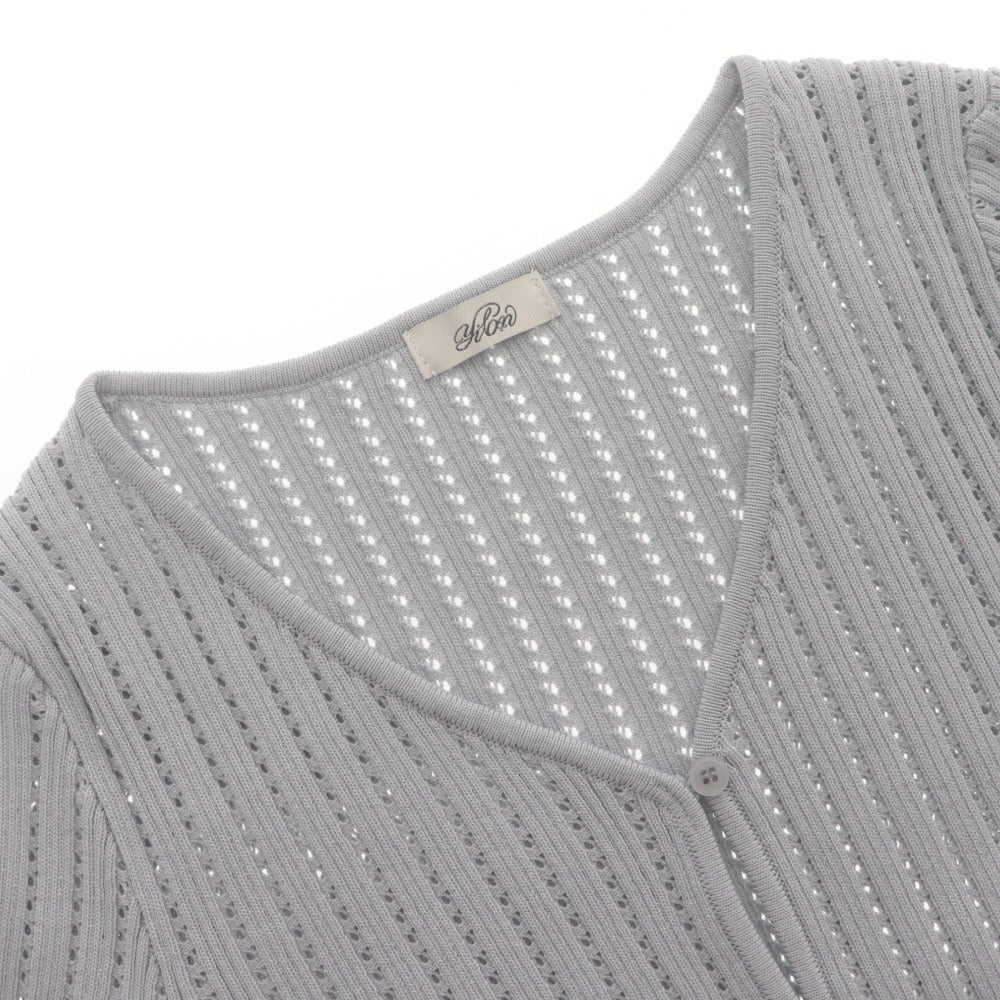 ■ YILON Set Ensemble Cardigan Dress Bear Top Women's Free Size Blue Green Gray Unused