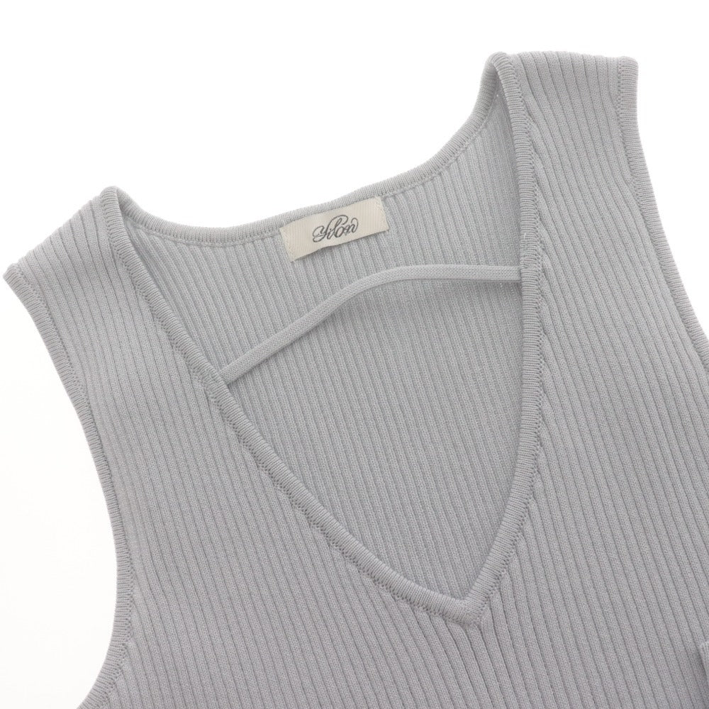 ■ YILON Set Ensemble Cardigan Dress Bear Top Women's Free Size Blue Green Gray Unused