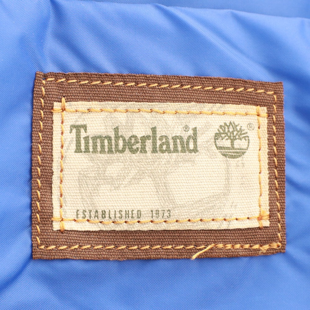 ■ TimberLand ティンバーランド リュック バックパック 鞄 ファスナー ボタン ポケット メンズ レディース ブルー