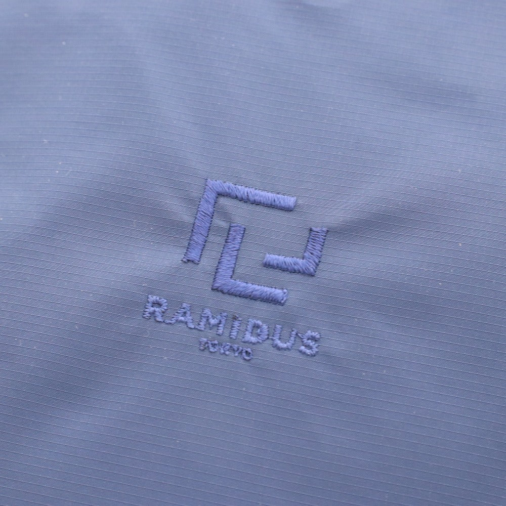 ■ RAMIDUS ラミダス リュック バックパック 鞄 ミニ ファスナー ポケット メンズ レディース ネイビー系 ブルー系 未使用